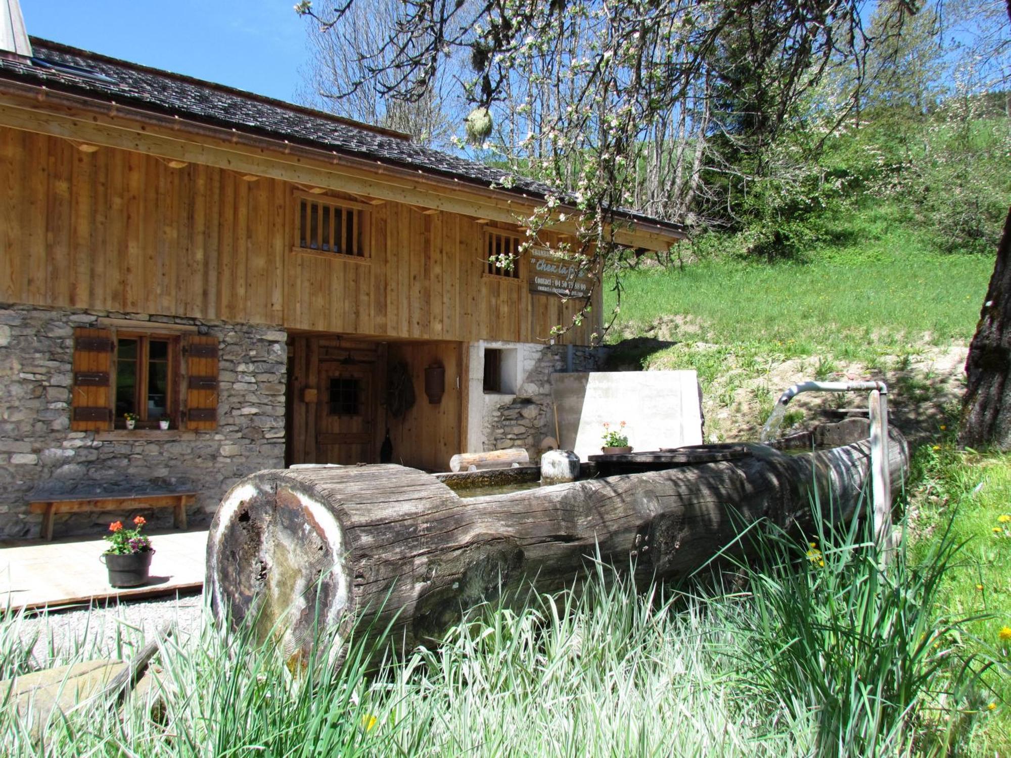 Chez La Fine Bed & Breakfast Les Gets Bagian luar foto