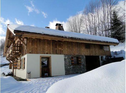 Chez La Fine Bed & Breakfast Les Gets Bagian luar foto